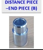 Front Hub — Distance Piece End Piece B