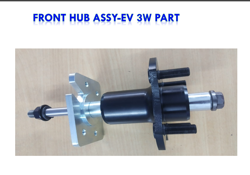 Front Hub — FRONT HUB ASSEMBLY - EV 3W PART
